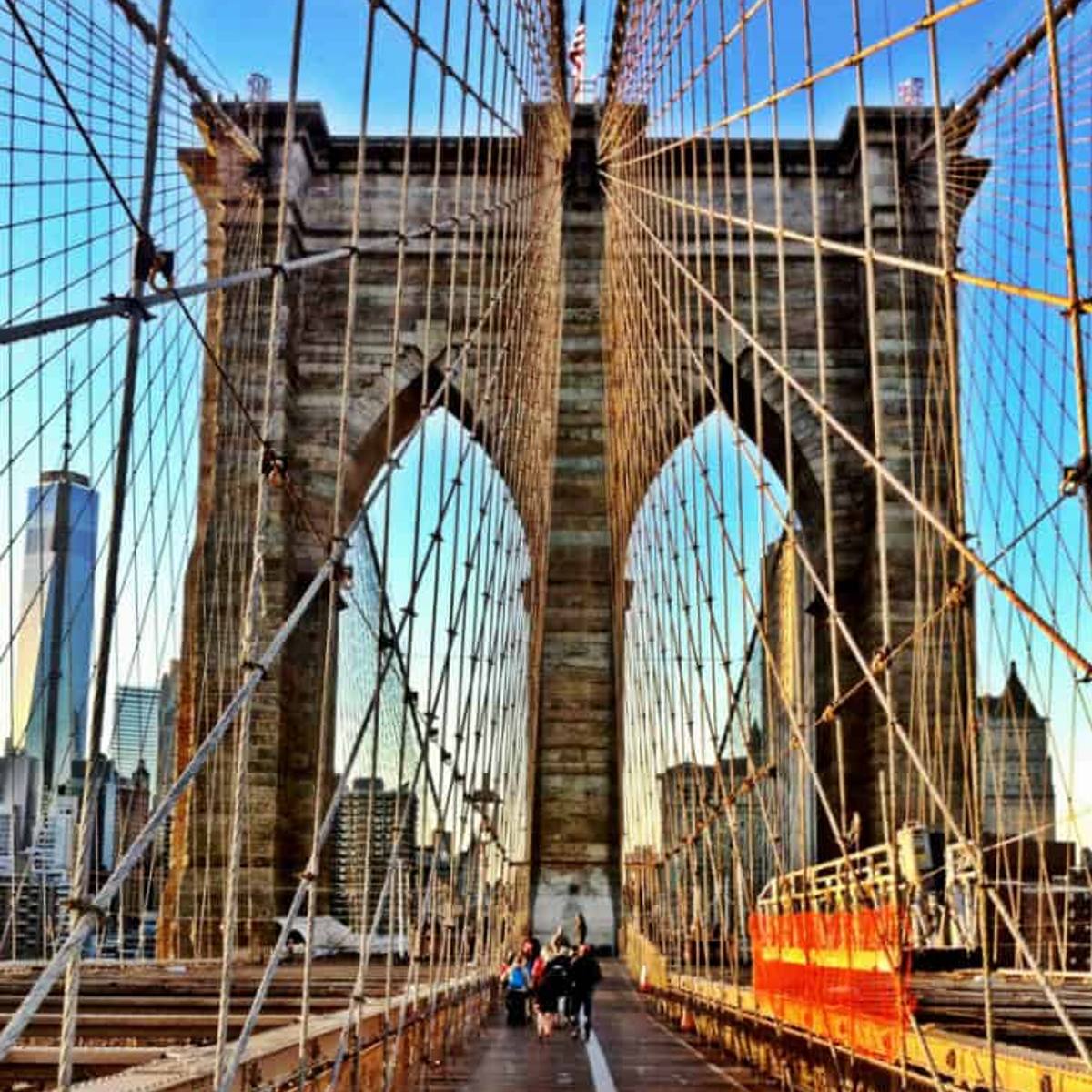 Viaggio a New York ponte Brooklyn